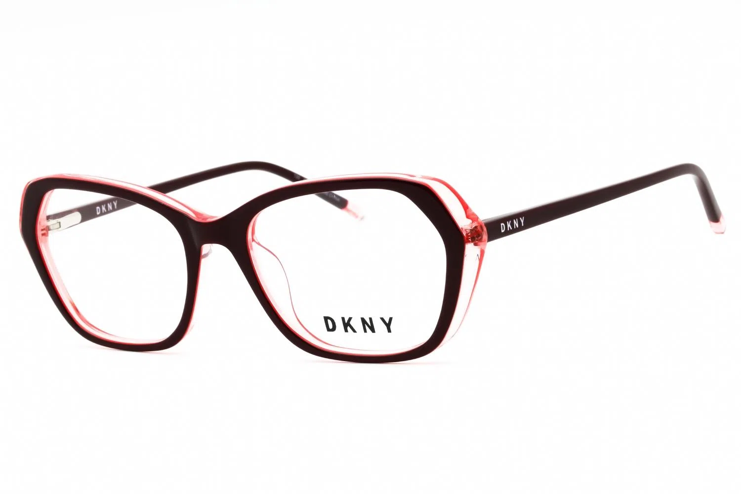 DKNY DK5047 Eyeglasses - Burgandy / Coral