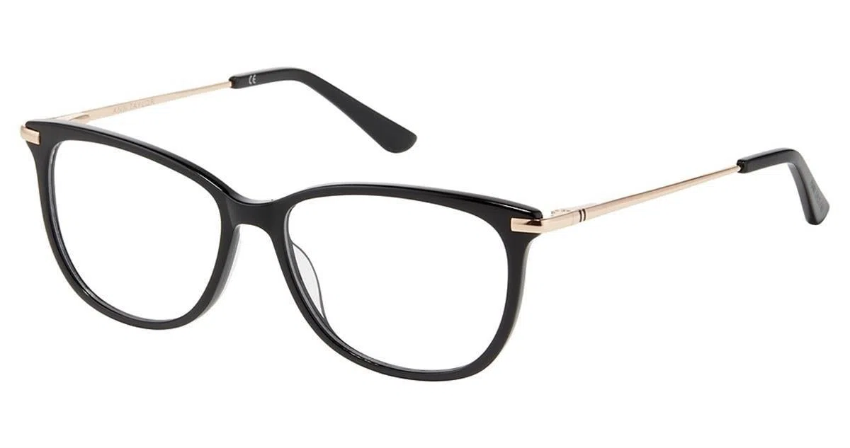 Ann Taylor TYAT339 Eyeglasses - Black Rose Gold