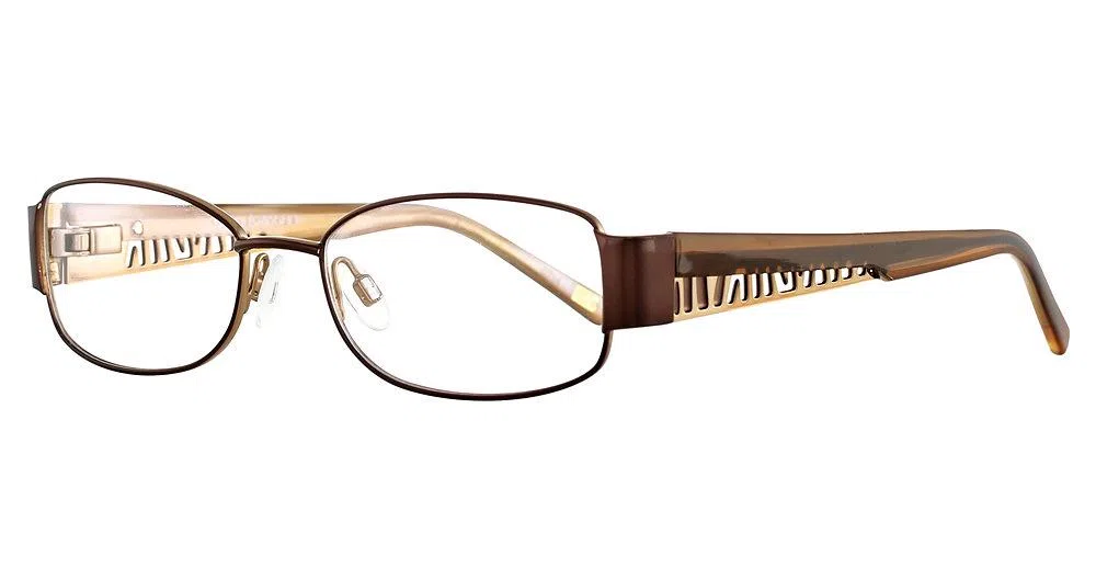 Daisy Fuentes DFJoana Eyeglasses - Brown