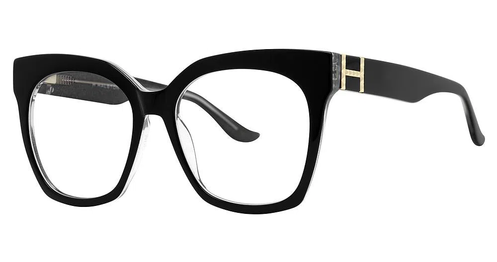 H Halston HH2028 Eyeglasses - Black