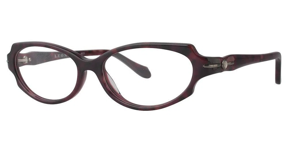 Leon Max LM4023 Eyeglasses - Burgundy Tort