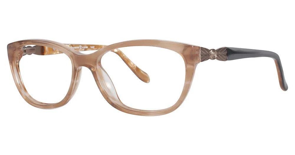 MaxStudio.com MS144Z Eyeglasses - Natural Stripe