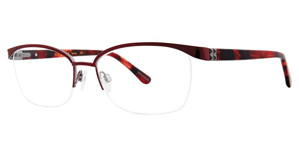 Via Spiga VSNunzia Eyeglasses - Burgundy