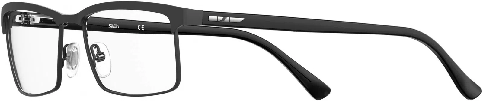 Elasta 7241 Eyeglasses - Matte Black - view 2
