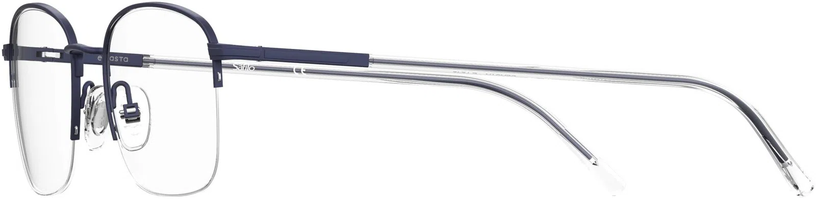 Elasta 7242 Eyeglasses - Matte Blue - view 2