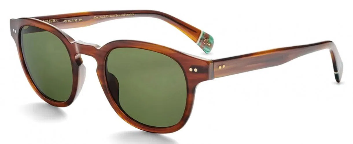 Etnia Barcelona Vintage PALA II SUN Sunglasses - Havana Green