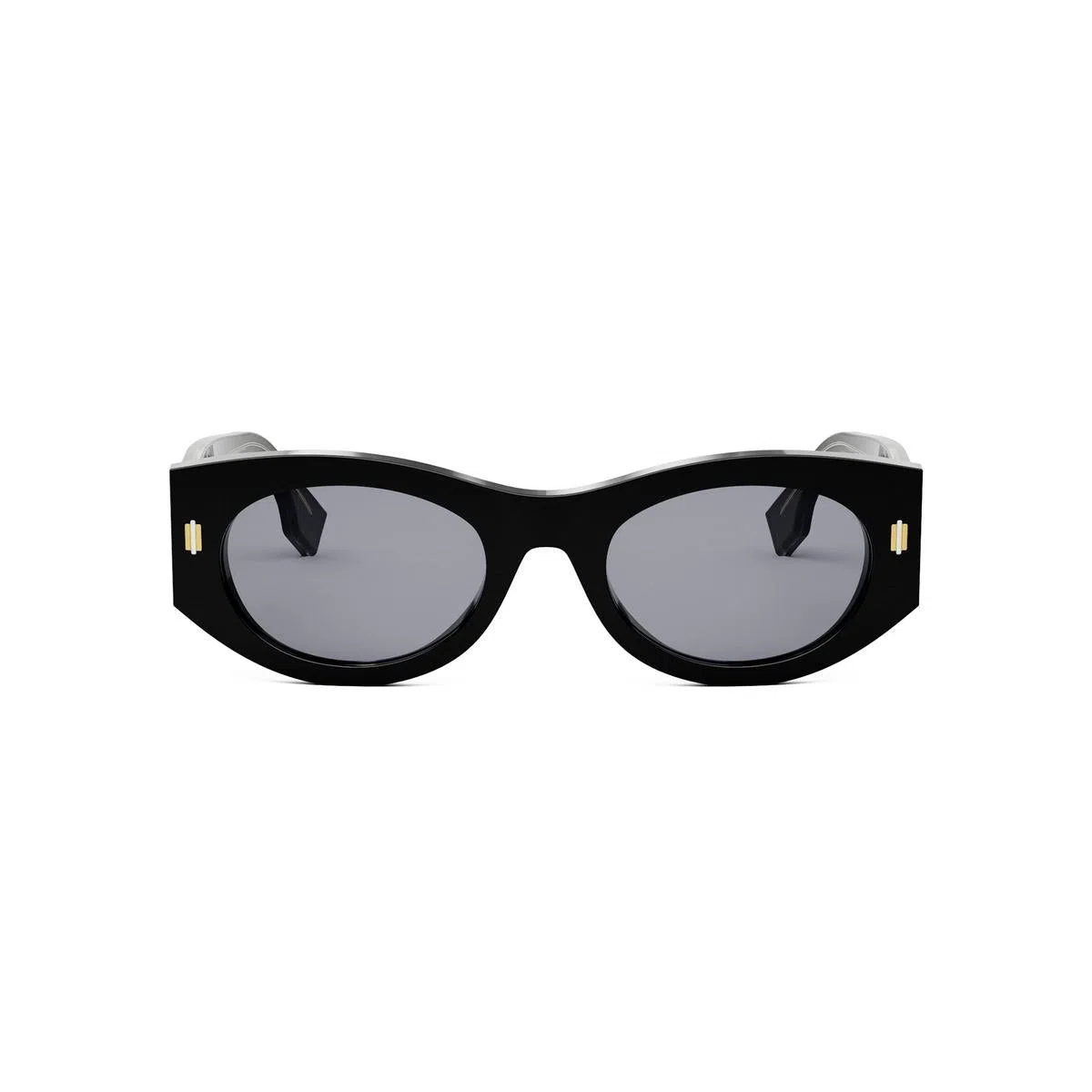 Fendi FE40125F Sunglasses - Shiny Black - view 3