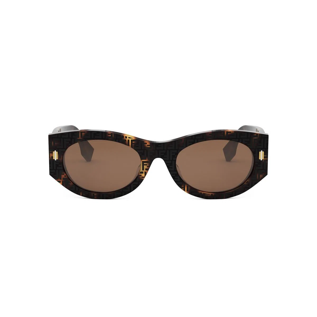 Fendi FE40125F Sunglasses - Shiny Black - view 6