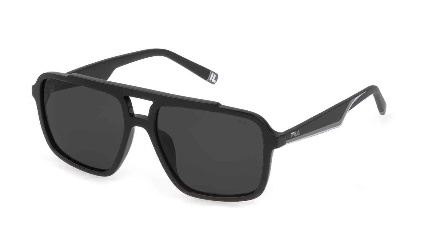 FILA SFI460 Sunglasses - SHINY ASPHALT GREY (4ALP) - view 2