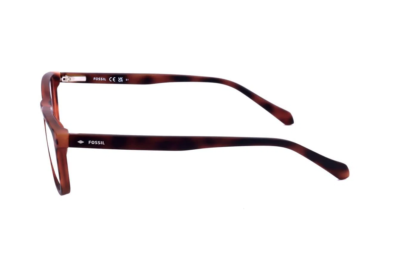 Fossil FOS7160 Eyeglasses - MATTE HAVANA - view 4
