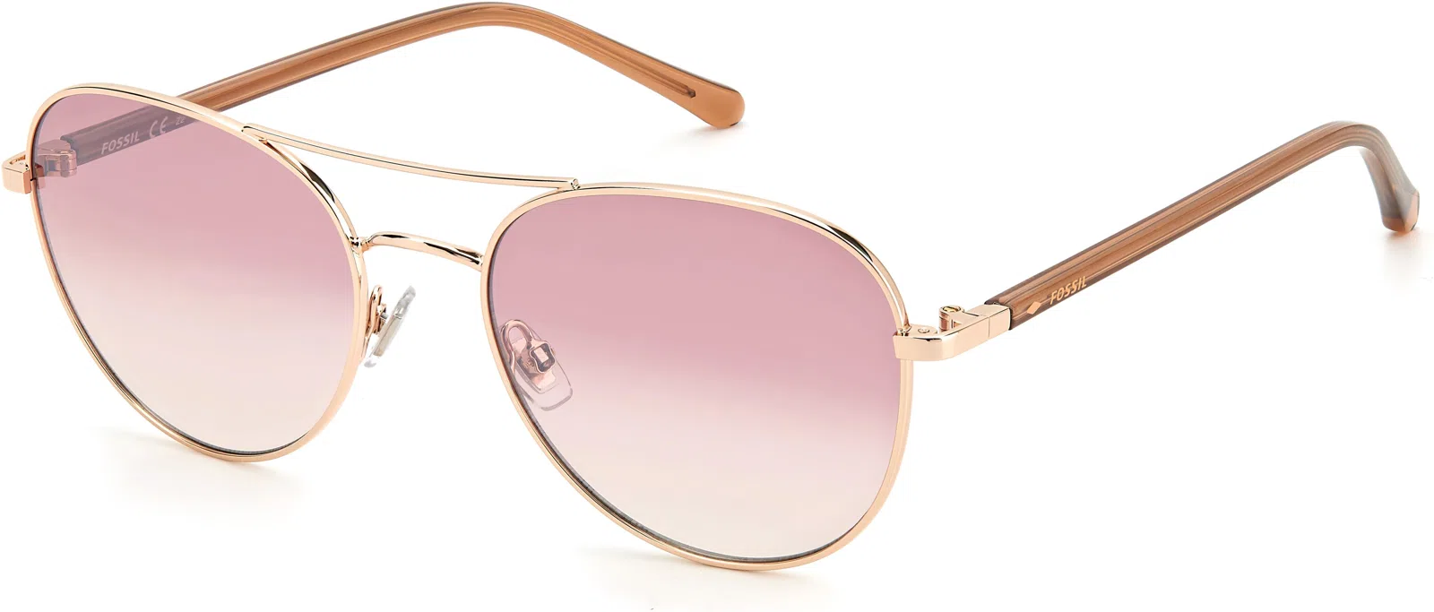 Fossil 3123 Sunglasses - Lgh Gold - view 2