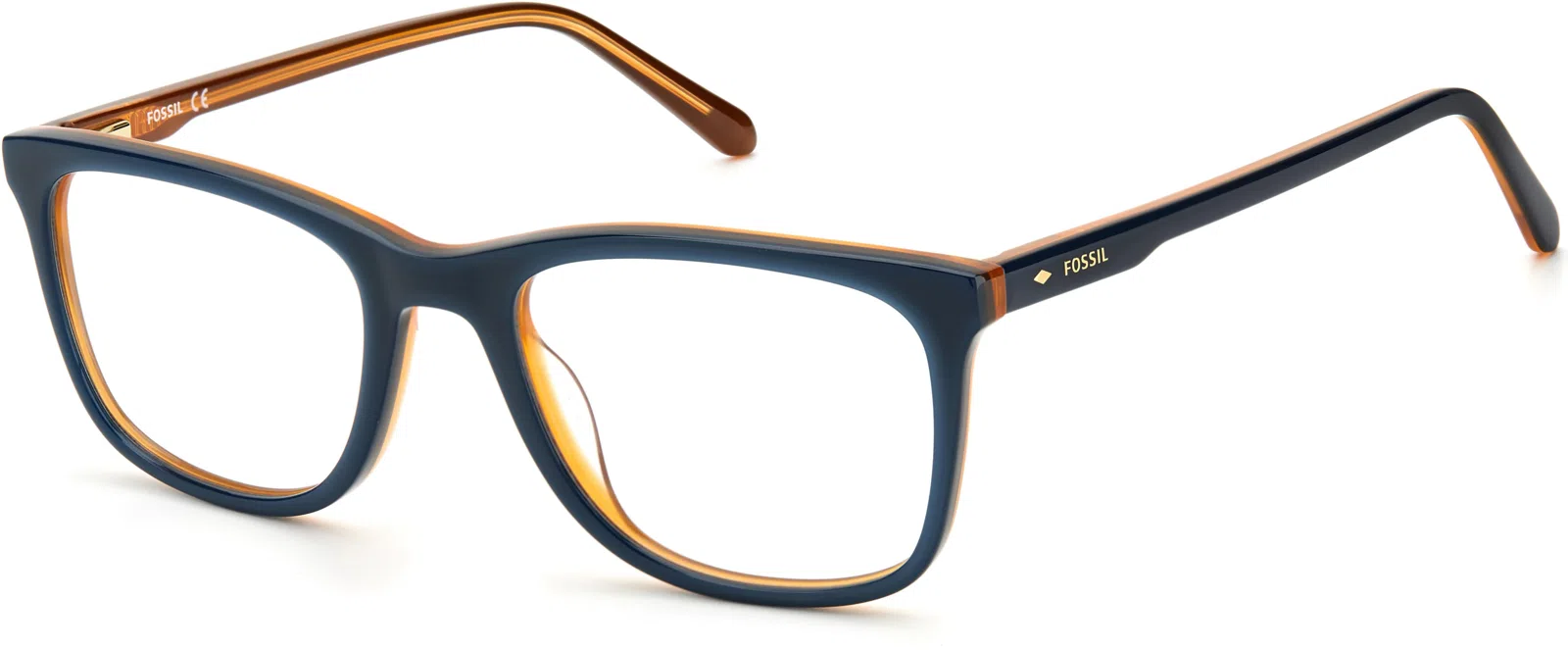 Fossil 7109 Eyeglasses - Blue - view 2