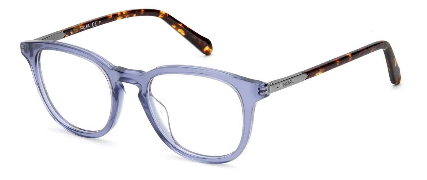 Fossil FOS7127 Eyeglasses - BLUE - view 2