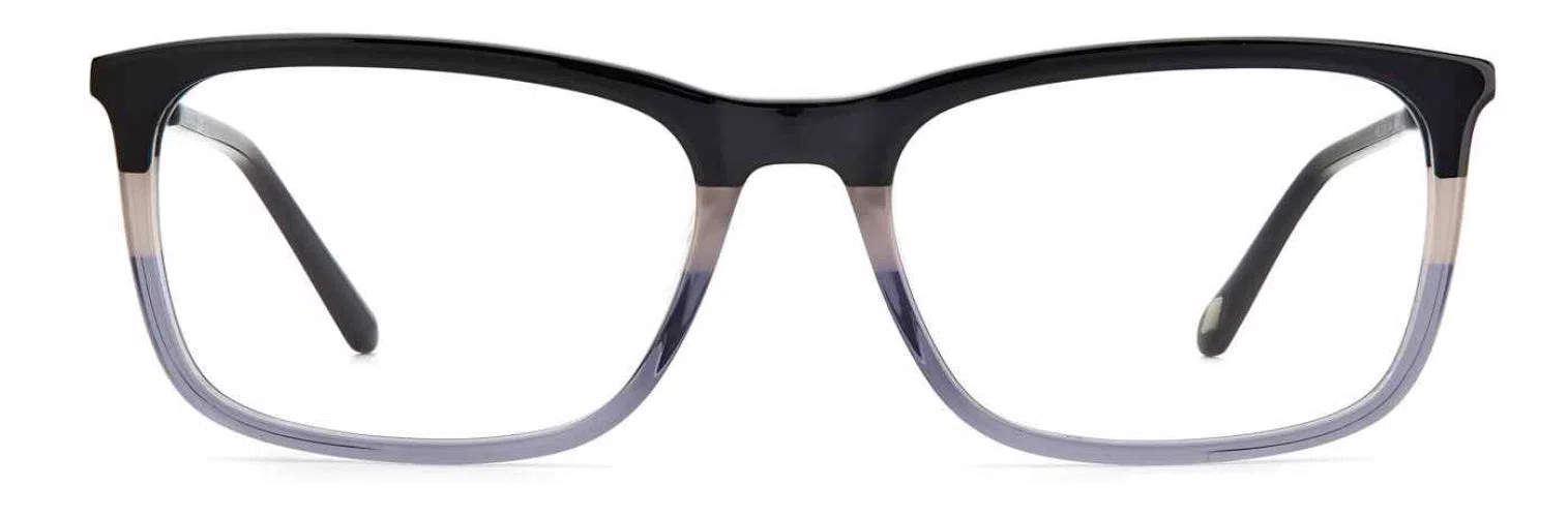 Fossil FOS7128 Eyeglasses - BLACK GREY - view 3