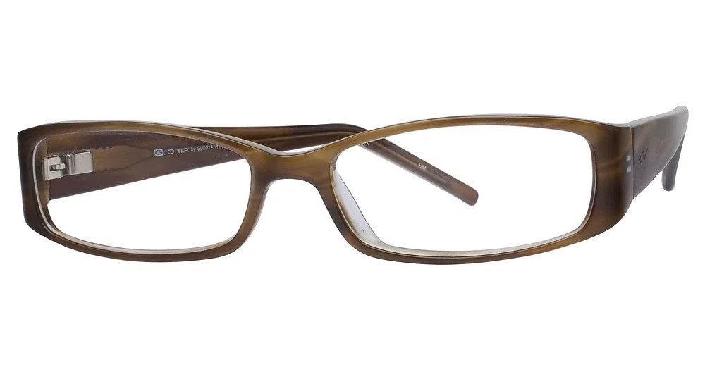 Gloria by Gloria Vanderbilt GbGV4014 Eyeglasses - Natural Brown