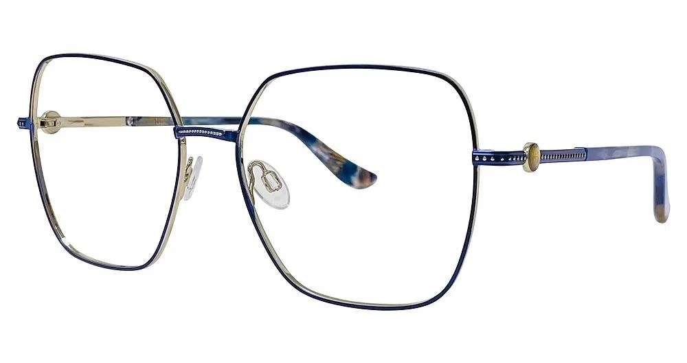 H Halston HH2009 Eyeglasses - Gold