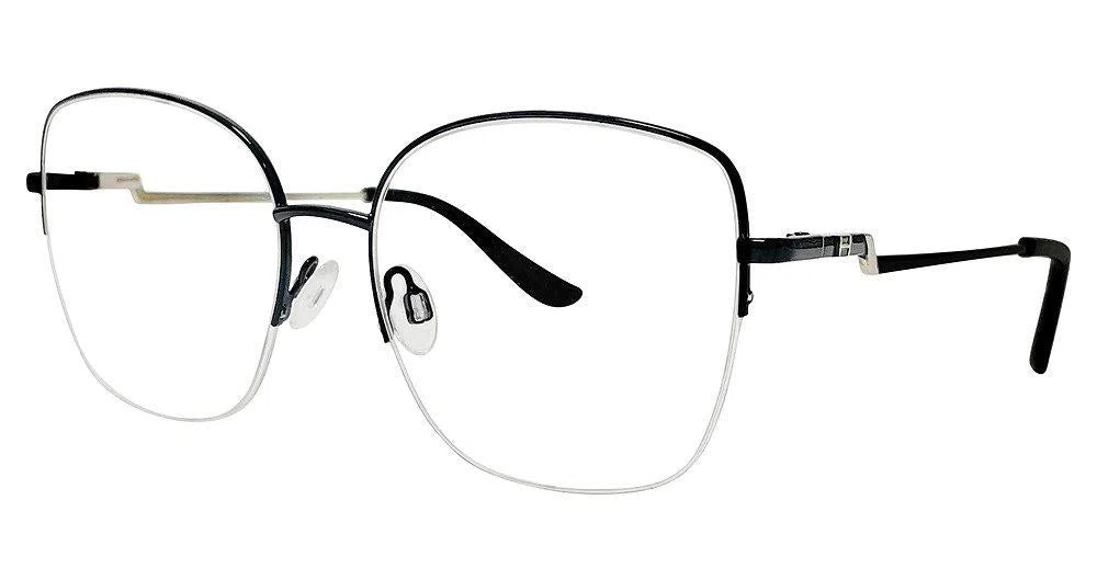 H Halston HH2011 Eyeglasses - Black