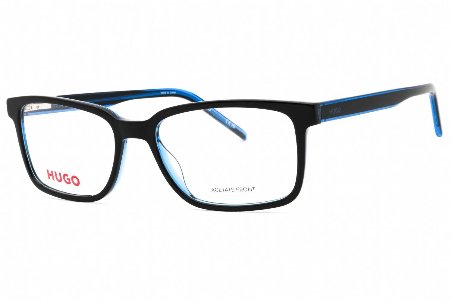 Hugo HG1245 Eyeglasses - HAVANA RED - view 2