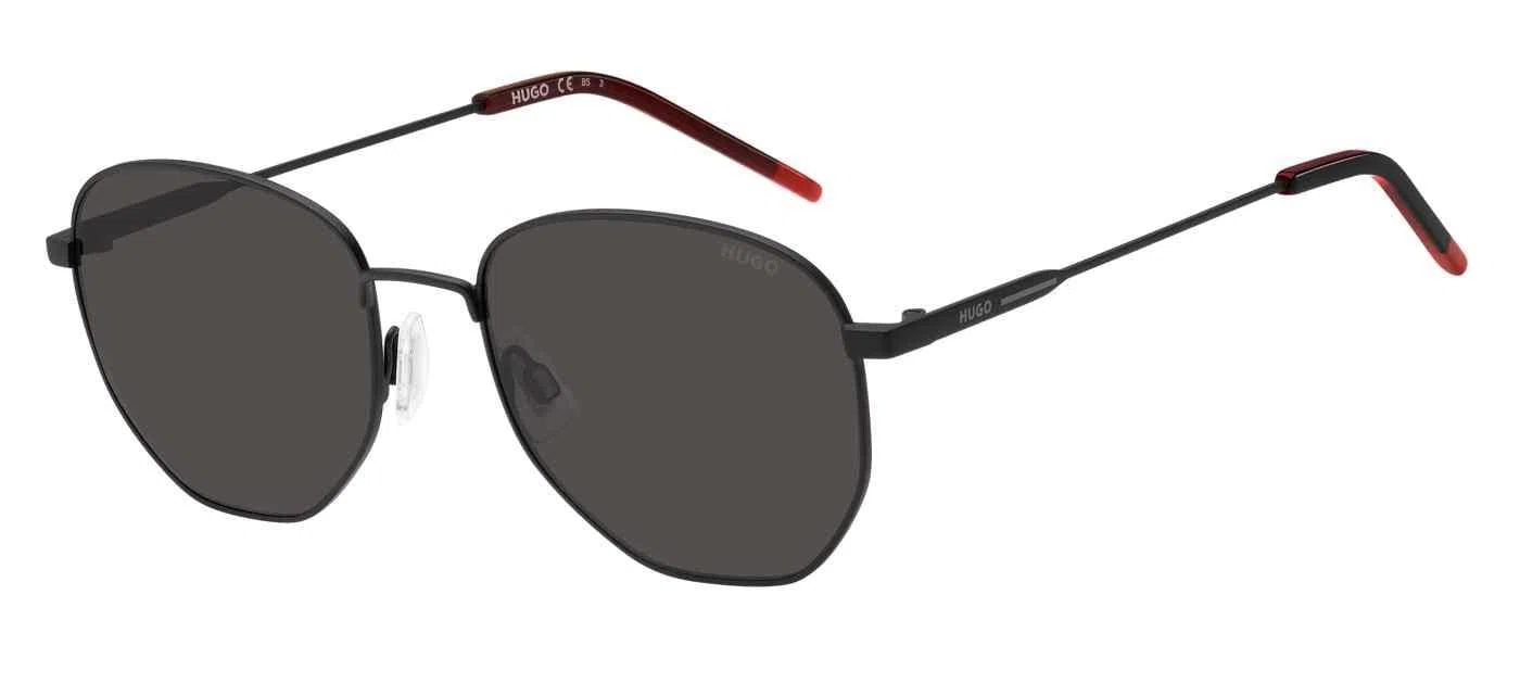Hugo HG1178 Sunglasses - MATTE BLACK - view 3