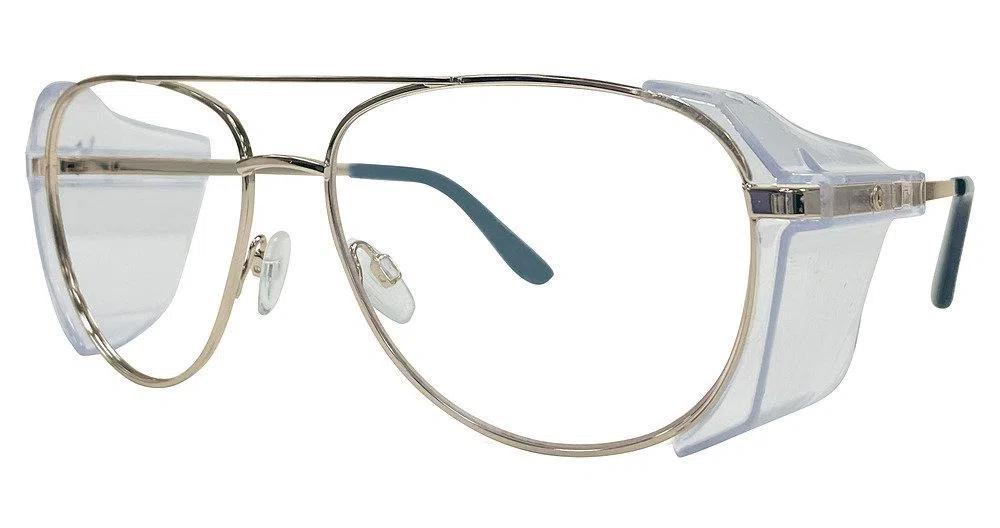 INVINCIBLE SAFETY EYEWEAR ISE206M Eyeglasses - Shiny Gold