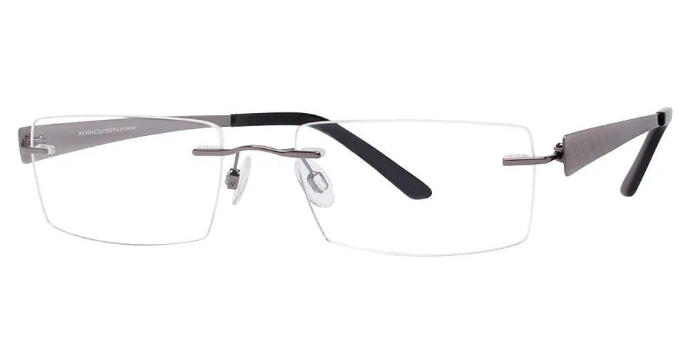 Invincilites IZL Eyeglasses - Gunmetal - view 2