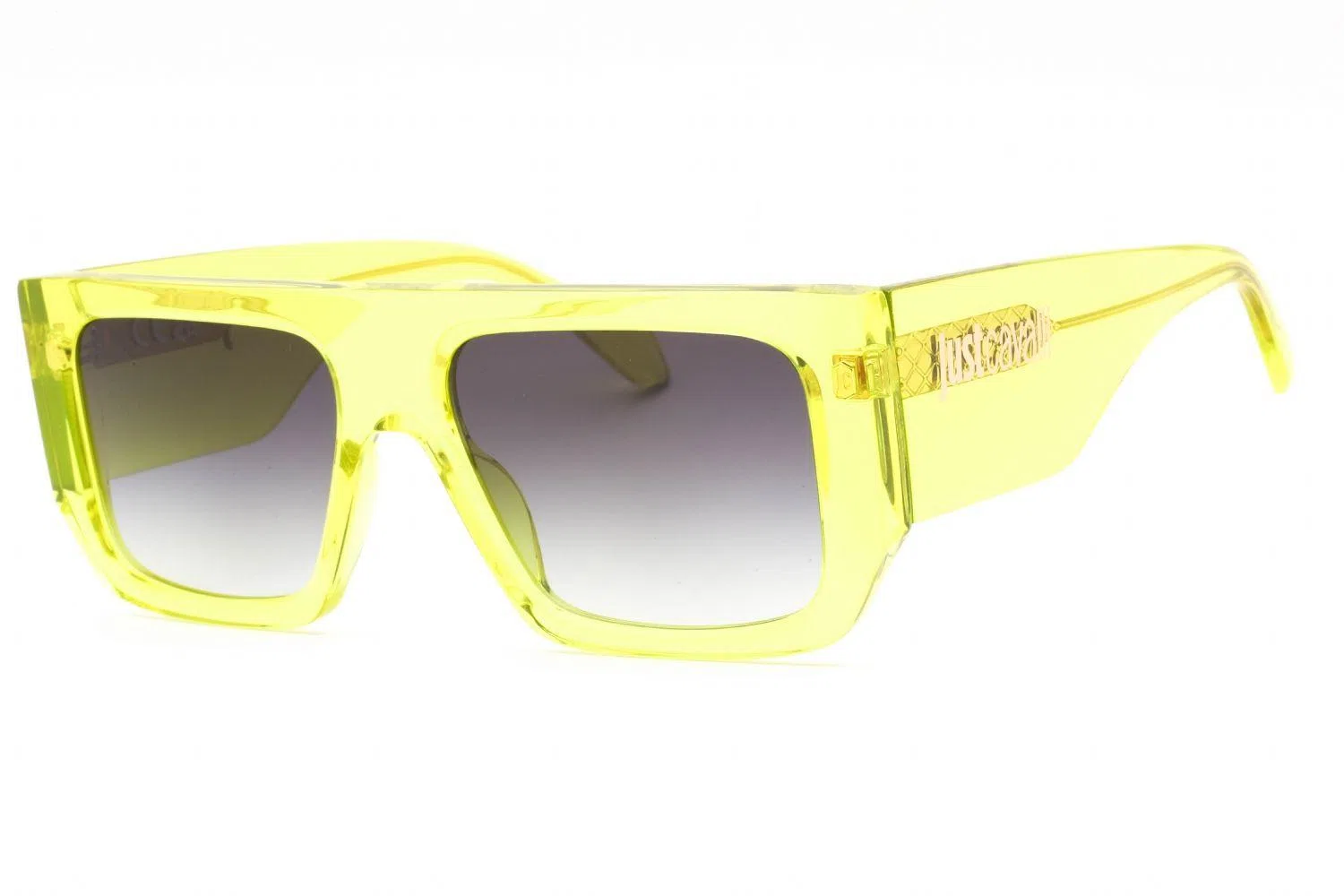 Just Cavalli SJC022 Sunglasses - Shiny Transparent Green