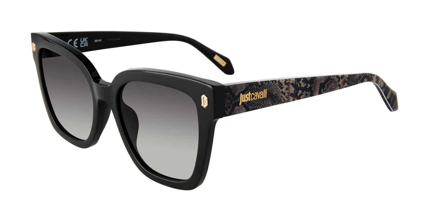 Just Cavalli SJC044 Sunglasses - BROWN/BLU HAVANA (09UV)
