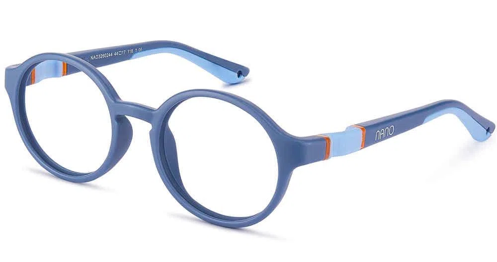 Nanovista GAMER 3.0 Eyeglasses - INDESTRUCTIBLE GAMER 3.0 NAVY ORANGE