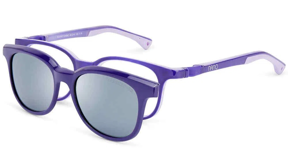 Nanovista PIXEL SC 3.0 Eyeglasses - CLIP PIXEL SC 3.0 PURPLE LILAC W/CLIP
