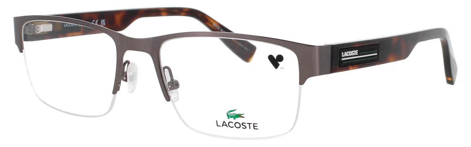 Lacoste L2299N Eyeglasses - Matte Gunmetal