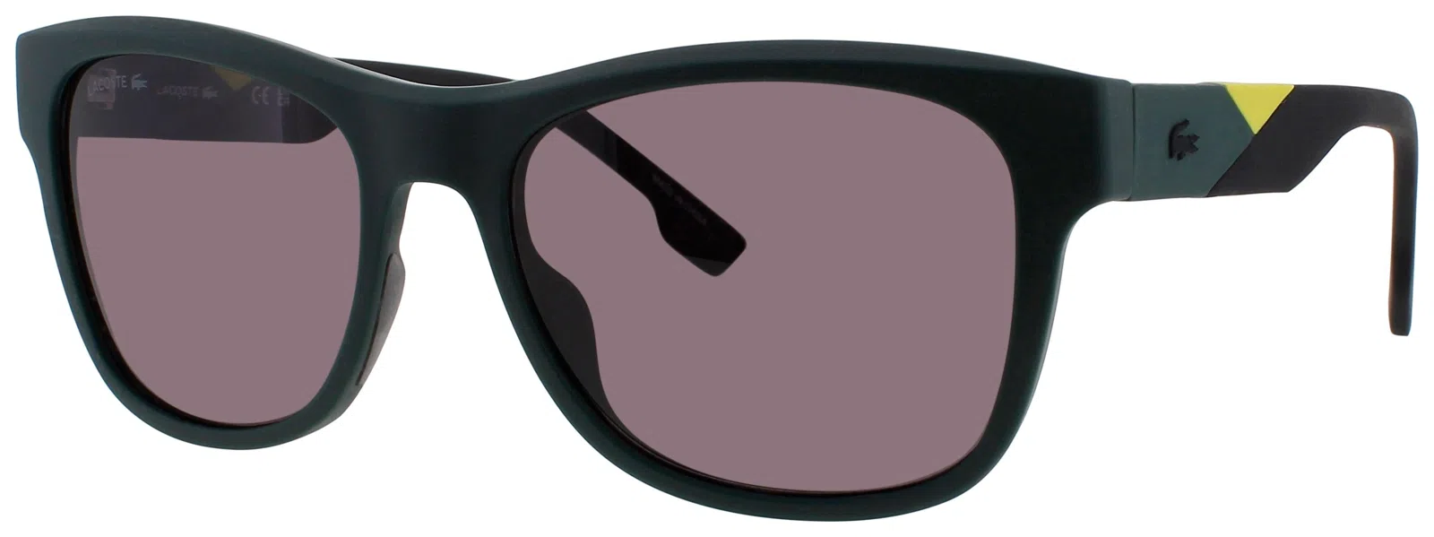 Lacoste L6043S Sunglasses - Matte Green/grey