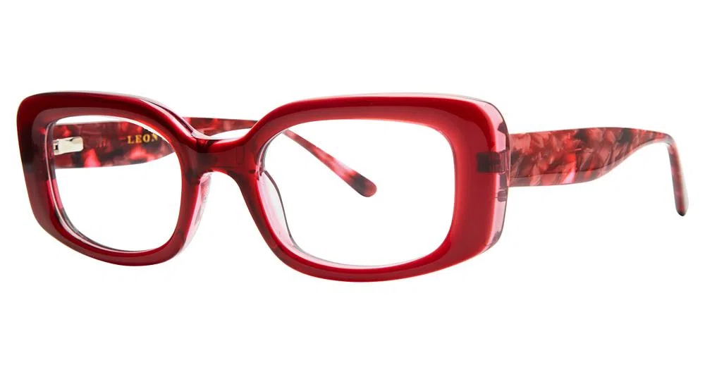 Leon Max LM6039 Eyeglasses - Crimson