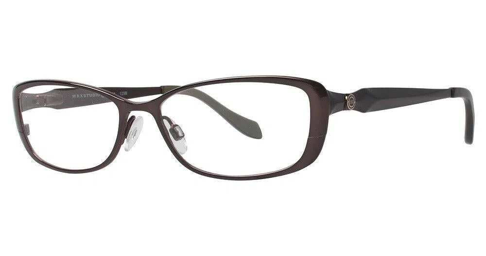 MaxStudio.com MS125M Eyeglasses - Eggplant - view 5