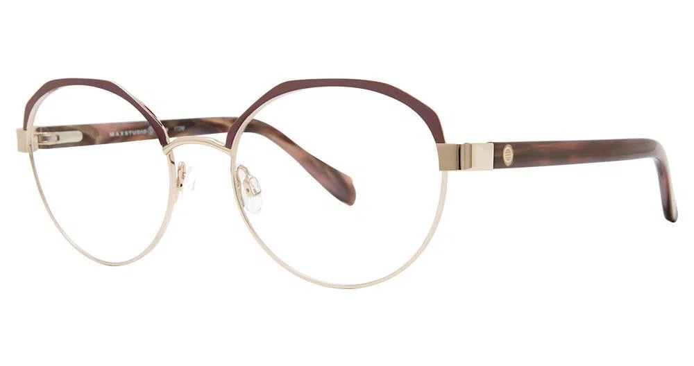 MaxStudio.com MS172M Eyeglasses - Mauve/gold