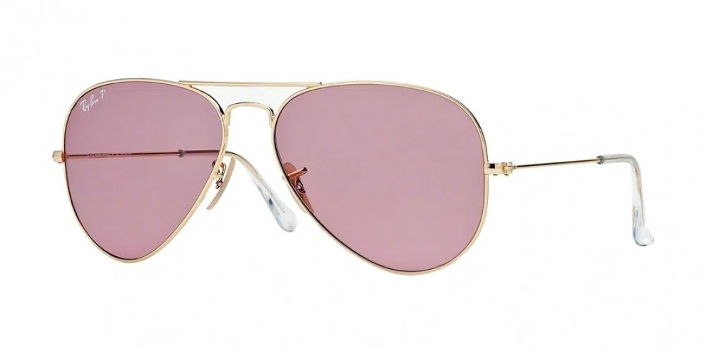 Ray Ban RB 3025 Aviator Large Metal Sunglasses - Medium - 58mm - Silver