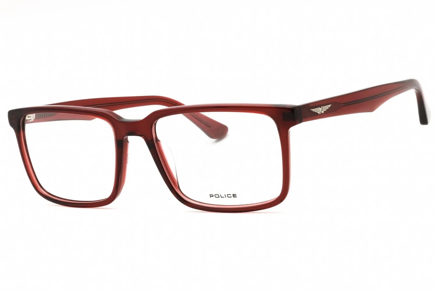 Police VPLN17 Eyeglasses - TRANSP. BURGUNDY