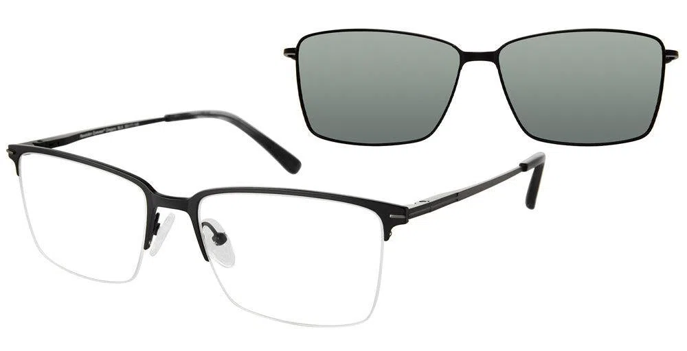 Revolution REV-GREGORY-w/Clip Eyeglasses
