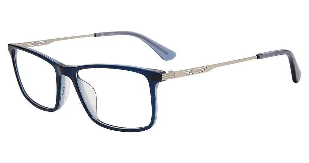 Police VPLD08 Eyeglasses - Navy 0N86