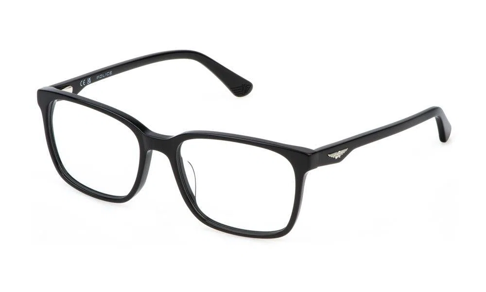 Police VPLN81 Eyeglasses - SHINY BLACK (0700)