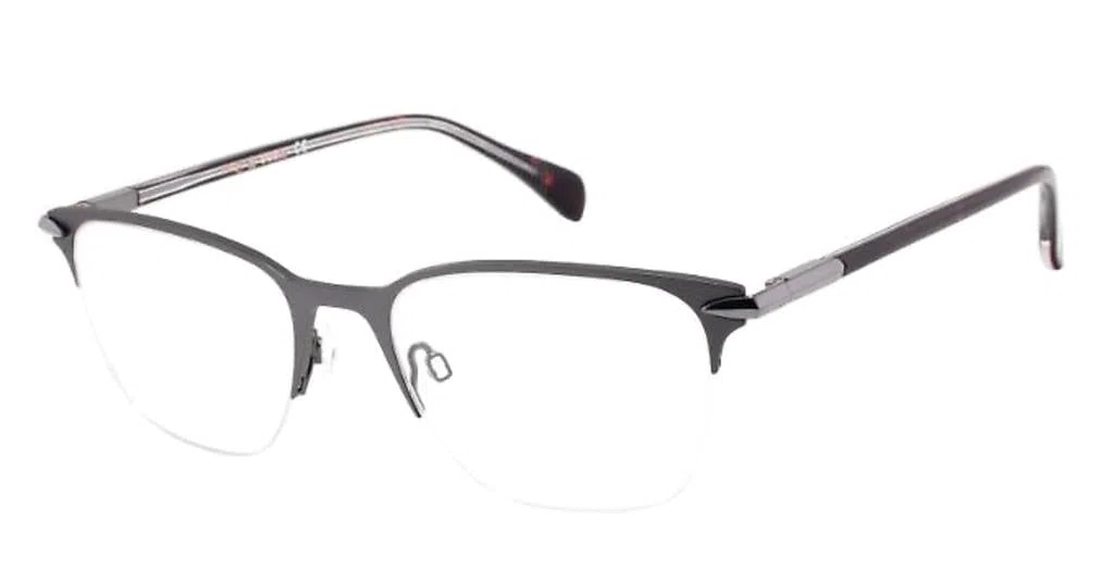 Rag & Bone 7029 Eyeglasses - Semi Matte Dark Ruthenium