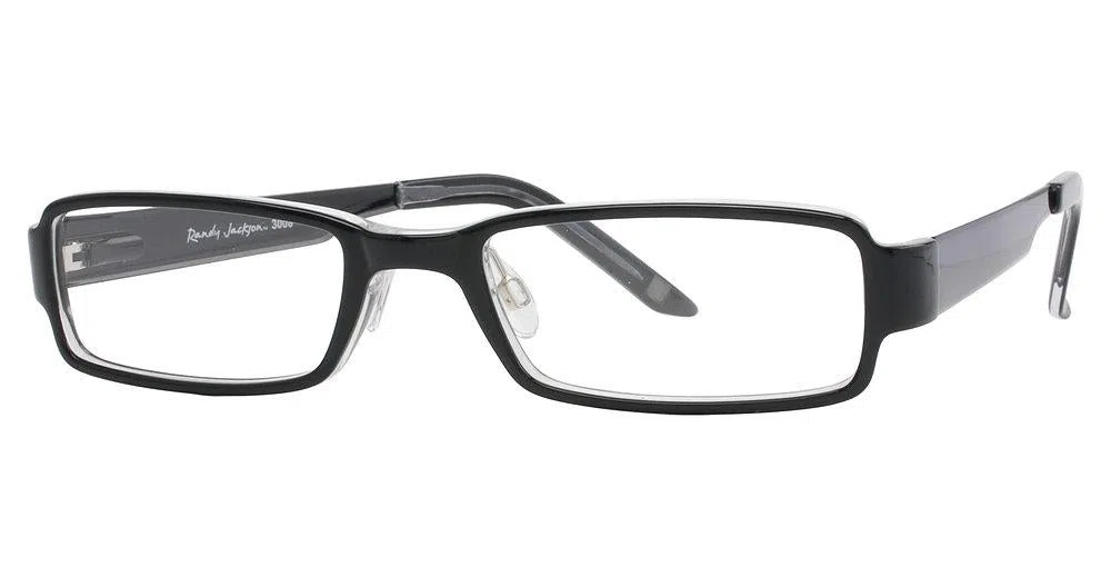 Randy Jackson RJ3008 Eyeglasses - Black Crystal