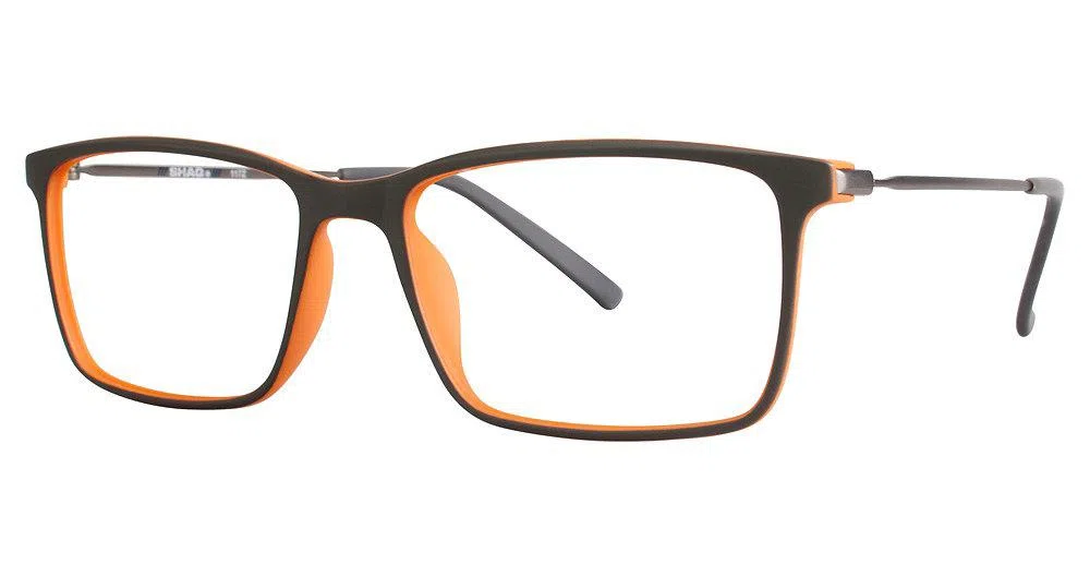 Shaquille O'Neal SO117Z Eyeglasses - Grey/orange