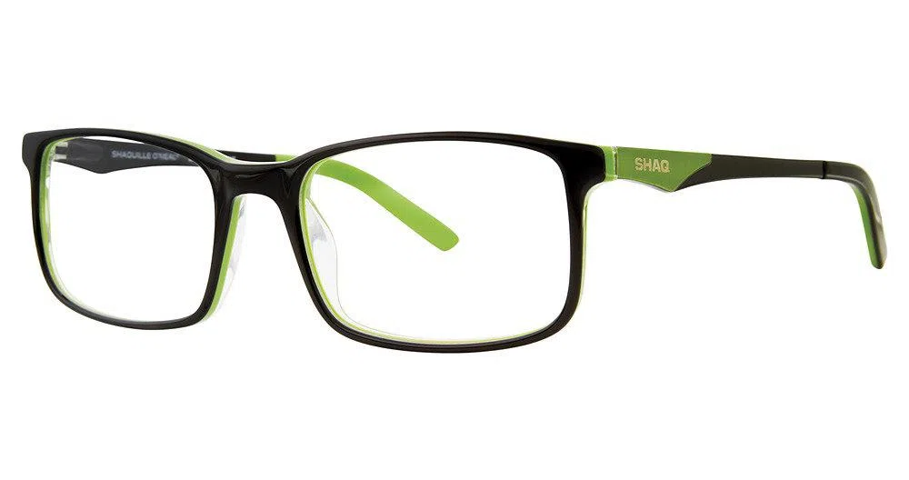 Shaquille O'Neal SO508Z Eyeglasses - Black Green