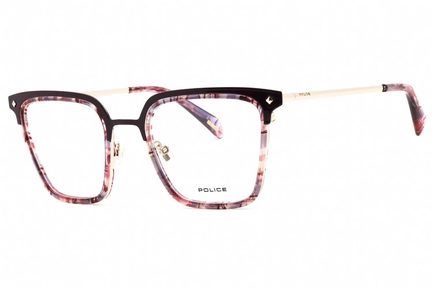 Police VPLG25 Eyeglasses - LIGHT GOLD W/COLORS PARTS