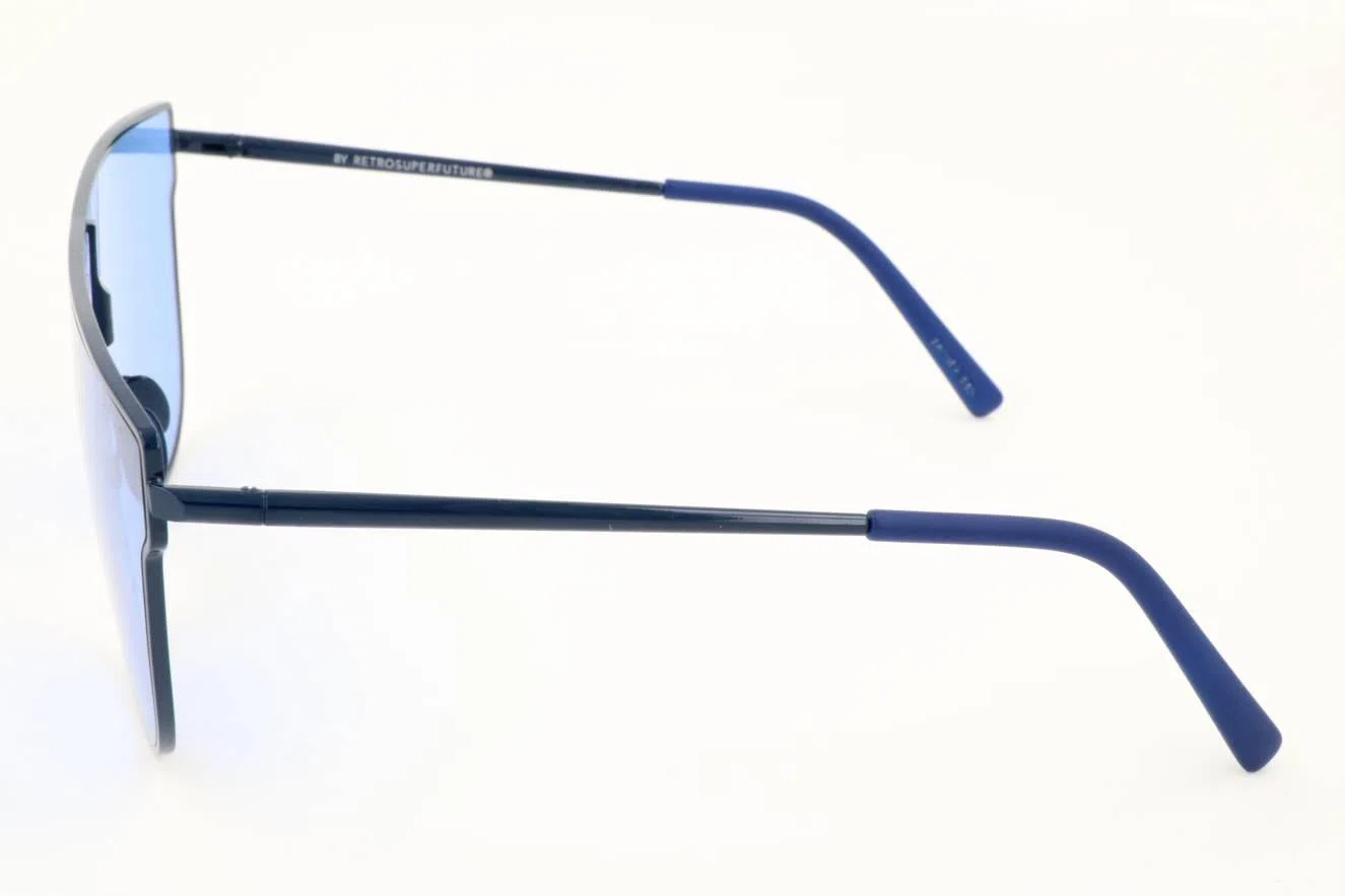 Retrosuperfuture LENZFLATTOPBLUEL Sunglasses - view 4
