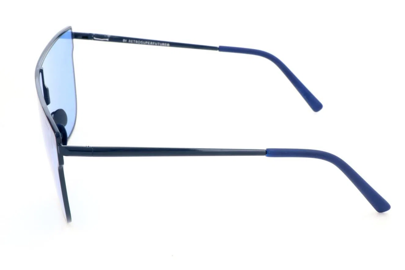 Retrosuperfuture LENZFLATTOPBLUE Sunglasses - view 4