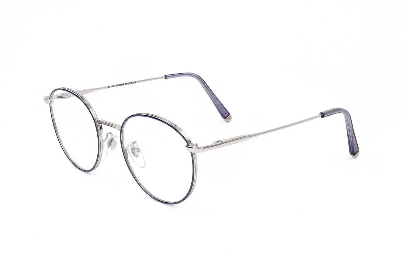 Retrosuperfuture NUMERO61ARGENTONAVY Eyeglasses - view 3