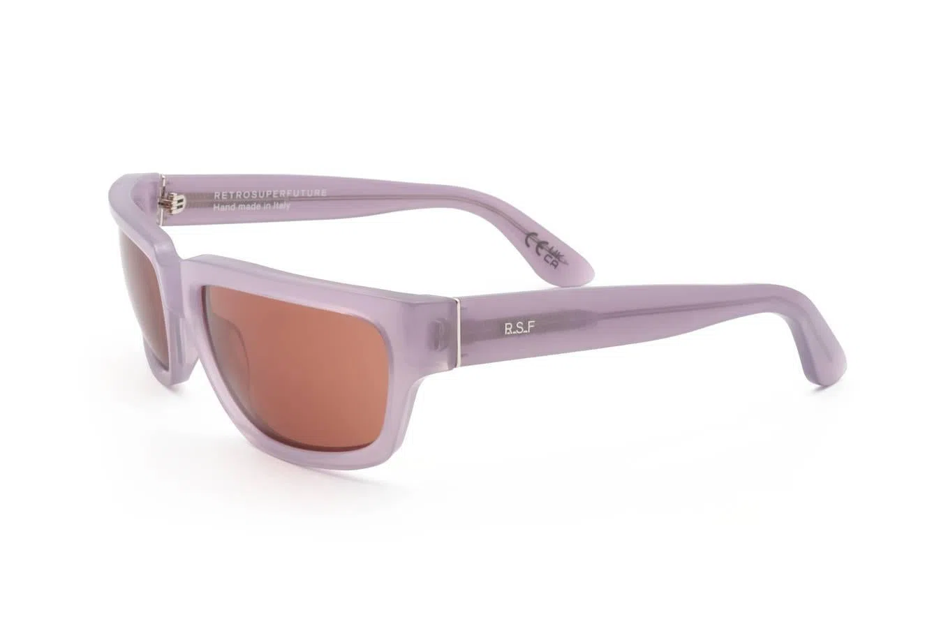 Retrosuperfuture THELONIUSLIGHTPURPLE Sunglasses - view 3