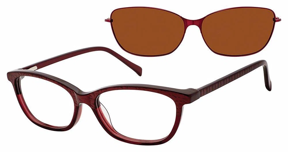 Revolution REV-BEVERLY-w/Clip Eyeglasses - view 2