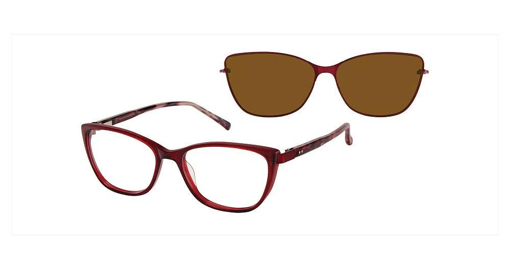 Revolution REV-BRIELLE-w/Clip Eyeglasses - view 2